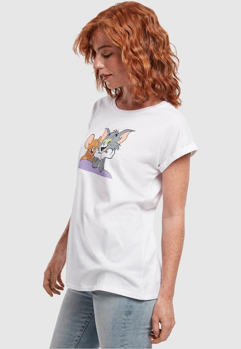 Produktbild Merchcode Ladies Tom & Jerry Pose Tee (XS)