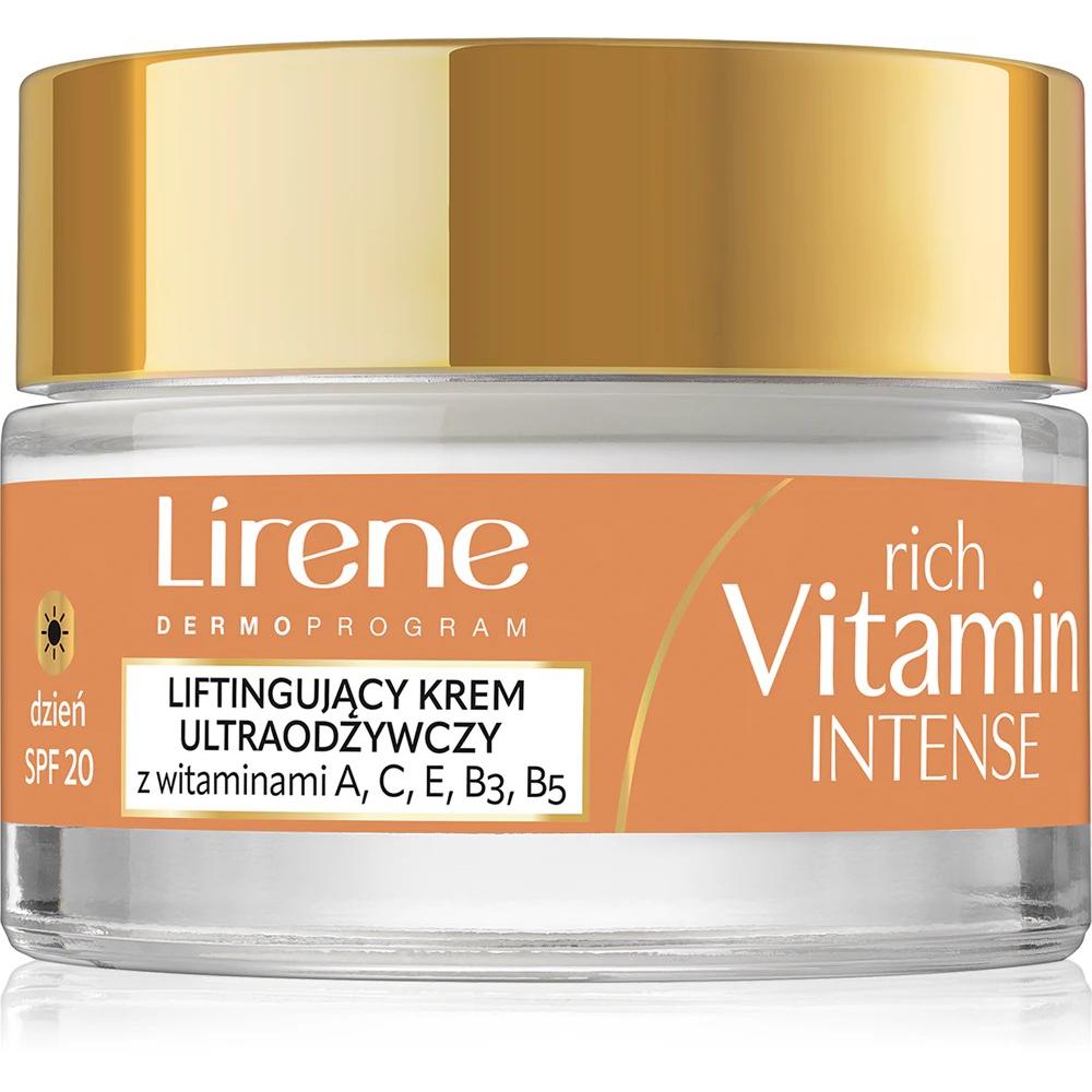 Lirene, Siero viso, liftingujący krem ultraodżywczy z SPF 20 i witaminami A, C, E, B3, B5 50+ na dzień 50ml (50 ml)