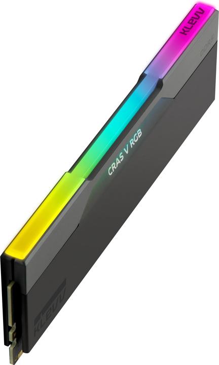 Immagine prodotto Klevv 64GB (32GBx2) CRAS V DDR5 6000Mhz Black Kit (2 x 32GB, 6000 MHz, RAM DDR5, DIMM)