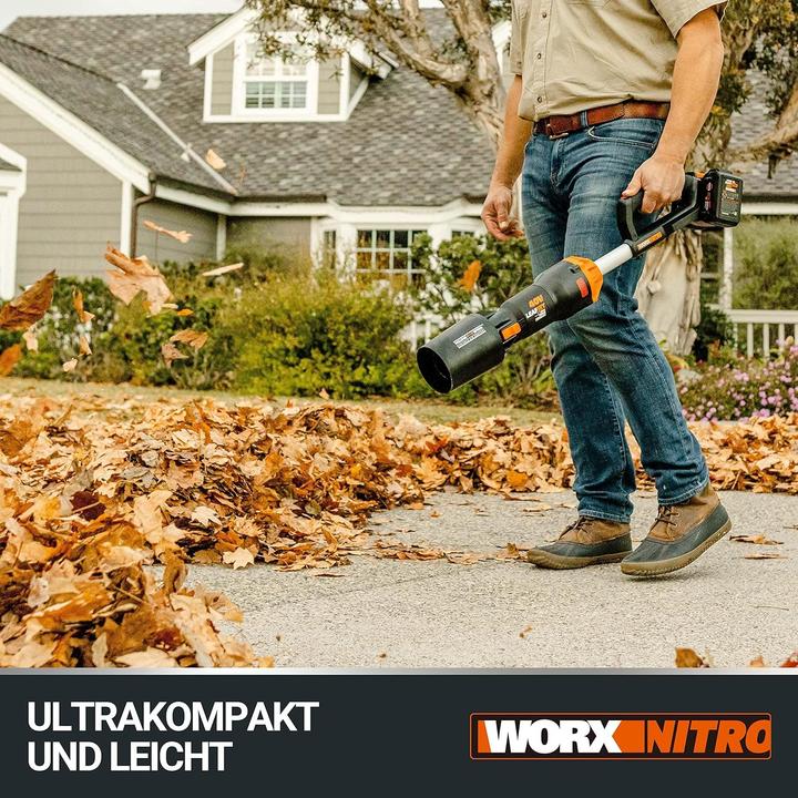 Produktbild Worx Nitro WG585E.9 (Akkubetrieb, Laubbläser)