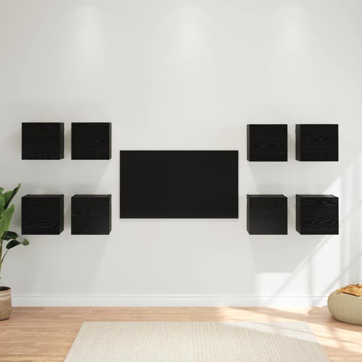 Image du produit vidaXL Wandmontiertes TV-Regal (30 x 30 x 30 cm)