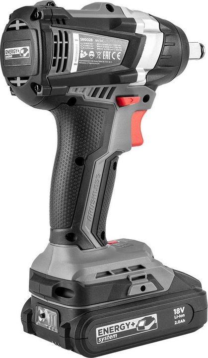Image du produit Graphite Klucz udarowy Energy+ 18 V Brak danych 1/2 (Fonctionnement sur batterie)