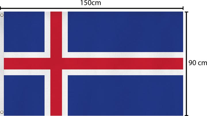 Produktbild Normani Fahne Länderflagge 90 cm x 150 cm