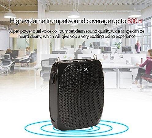 Actual product image Shidu Voice amplifier