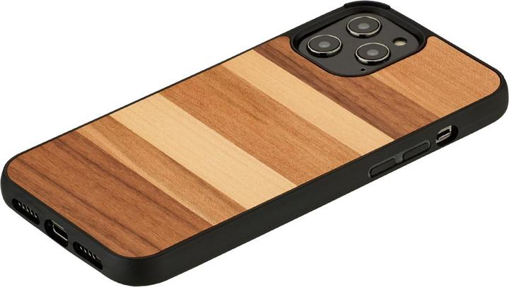 Produktbild Man.Wand &WOOD case for iPhone 12/12 Pro sabbia juodas (Apple iPhone 12 Pro)