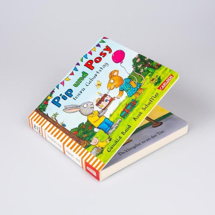 Produktbild Pip und Posy: Pip und Posy feiern Geburtstag (Deutsch, Axel Scheffler, 2022)