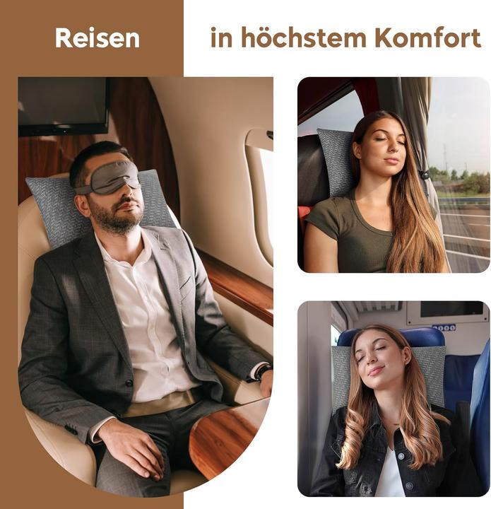 Immagine prodotto Peujew Reisekissen (Cuscino per testa e collo)