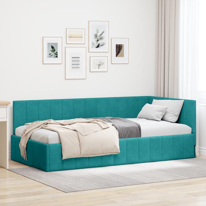 Image du produit vidaXL Eckbettgestell (90 x 200 cm)