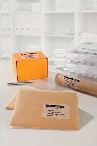 Produktbild Avery Versandetiketten transparent