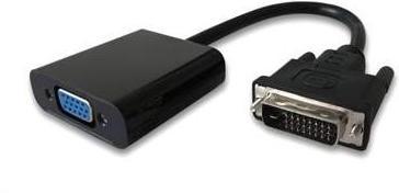 Immagine prodotto PremiumCord pÅ™evodník DVI-D na VGA s krátkím kabelem - Äerní½ (VGA, 25 cm)