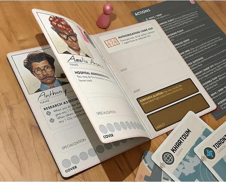 Image du produit Z-Man Games L'héritage de la pandémie : saison 0 (Allemand, 2 - 4 Joueur)