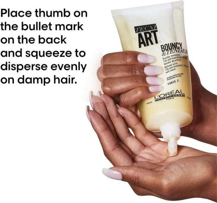 Actual product image L'Oréal Professionnel Tecni Art Bouncy & Tender (Hair cream, 150 ml)