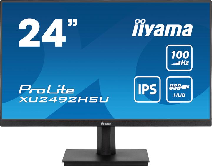 Image du produit iiyama XU2492HSU-B6/24" Panneau FHD ETE IPS (1920 x 1080 pixels, 23.80")