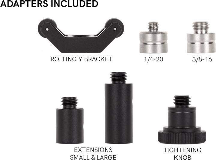 Actual product image Wooden Camera Universal Lens Support (15mm LW)