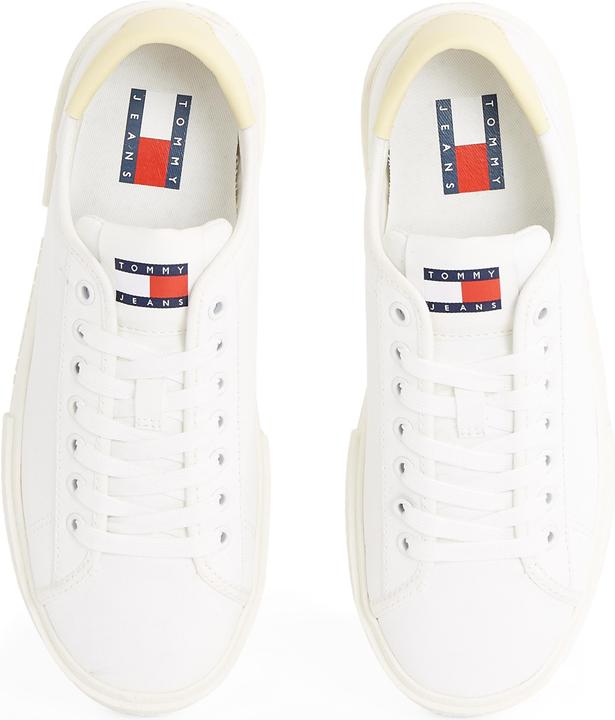 Image du produit Tommy Jeans Baskets en Toile à Plateforme Plate (36)