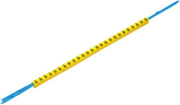 Weidmüller CLI R 1-3 GE/SW T - 5 mm - Gelb - PVC - 3 mm - 4,2 mm - 5 mm