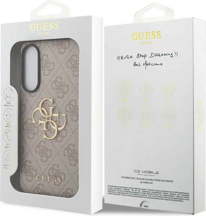 Productafbeelding Guess Etui Big 4G Logo Classic Logo do Samsung Galaxy S25 Edge różowy (Samsung Galaxy S25 Rand)