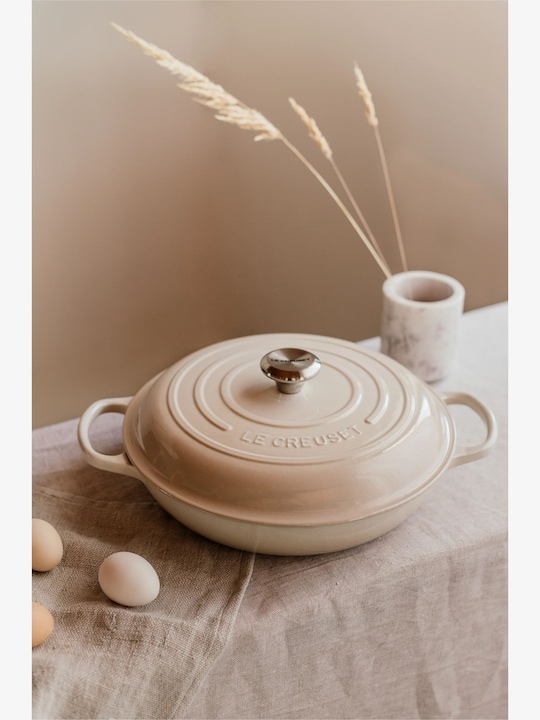 Actual product image Le Creuset Gourmet Professional Pot Signature Ø 30cm, round (30 cm, Casserole + Stewpot, Cast iron)
