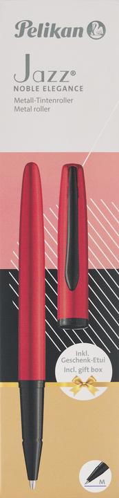 Produktbild Pelikan Tintenroller Roller Jazz® Noble Elegance R36, 1 ST im Geschenketui, Red (Red, 1x)