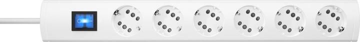 Produktbild Kopp 234202016 Innenraum 12AC-Ausgänge 3m Weiss Verlängerungskabel (12 x, CEE 7/3, 3 m)