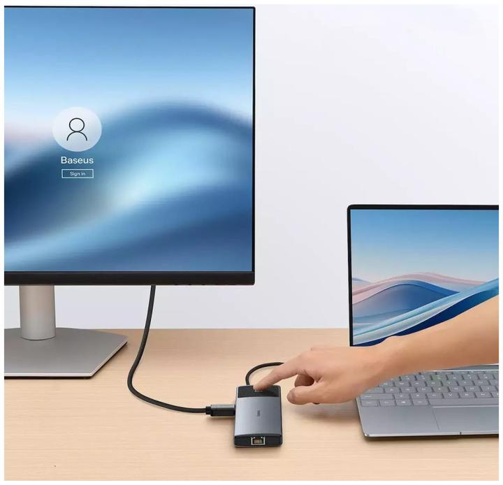 Immagine prodotto Baseus Metal Gleam (USB-C, 10 porte)