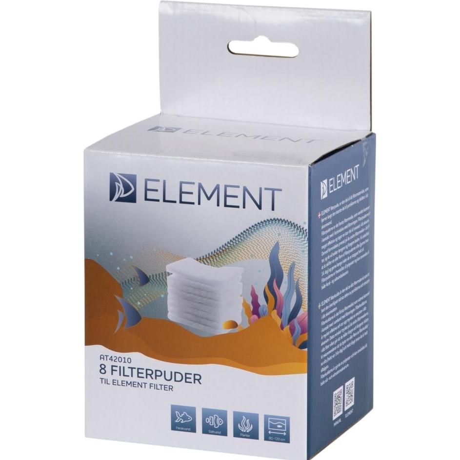 AkvaStabil ELEMENT 8 stk. filterpuder t. filter, Terrariumeinrichtung