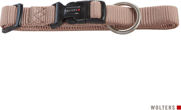 Actual product image Wolters Professional Collar extra wide Size M 28-40 cm x 2,0 cm champagner (M, Dog sport)