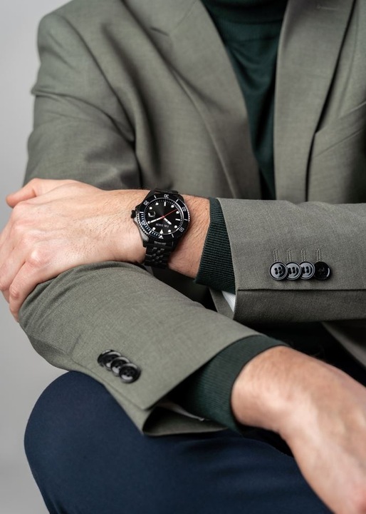 Actual product image Paul Lorens MEN'S WATCH - PL13030B-1A5 (zg350c) + BOX