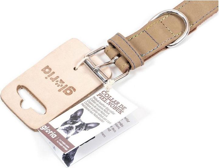 Immagine prodotto Gloria Collare per cani Oasis 50 cm Bianco (50 x 2,1 cm) (Cuoio)