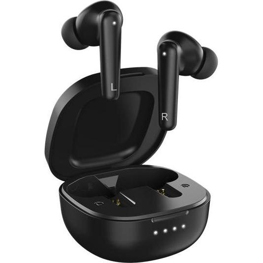 Genius HS-M910BT Mikrofon, Mikrofon, Spurwechsler, Schwarz, 2.0, Ladeetui, Sporttyp USB-C (4 h, Kabellos), Kopfhörer, Sc...