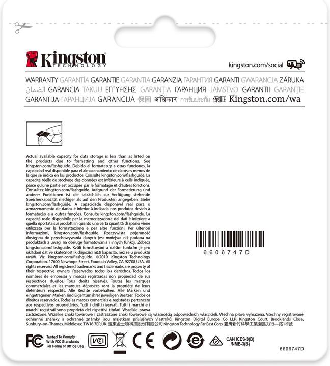 Produktbild Kingston High Endurance (32 GB, microSDHC, U1, UHS-I)