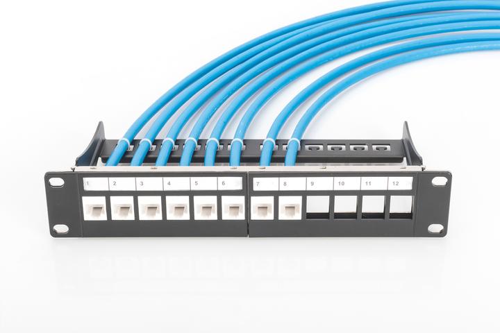 Actual product image Digitus Modular Patch Panel,12-P,10"