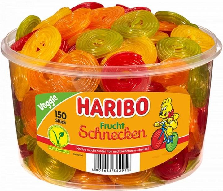 Actual product image Haribo Fruit snails (150 pcs., 1200 g)