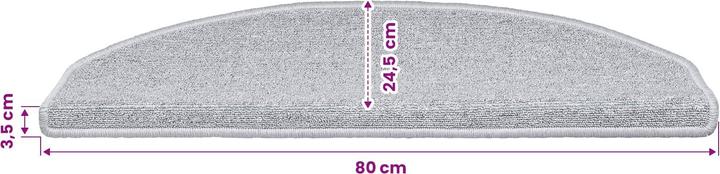 Produktbild vidaXL Stufenmatten (80 x 24.50 cm)