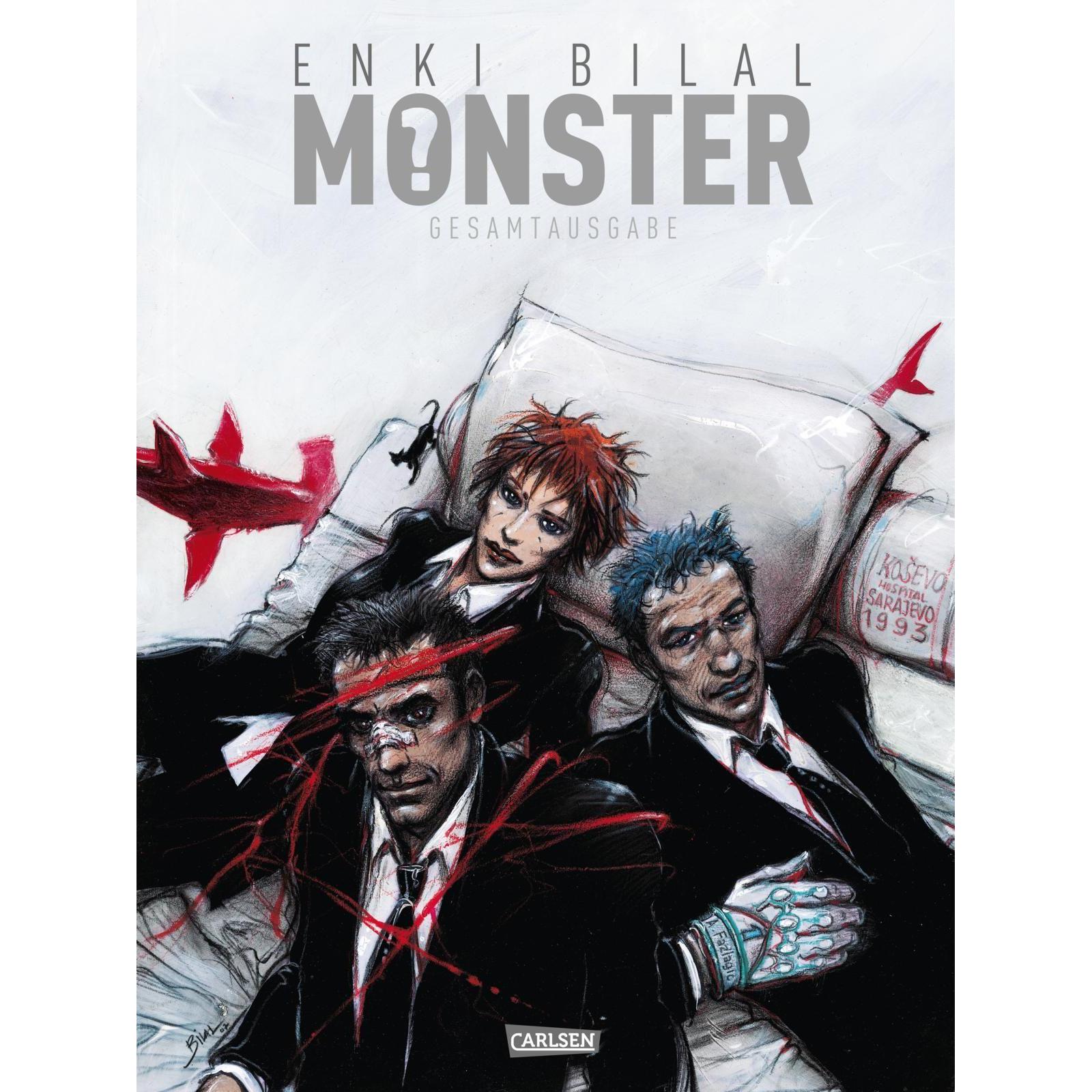 Die Monster-Tetralogie, Belletristik von Enki Bilal