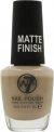 Actual product image W7 Matte Nail Polish 15ml - 158 Matte Latte