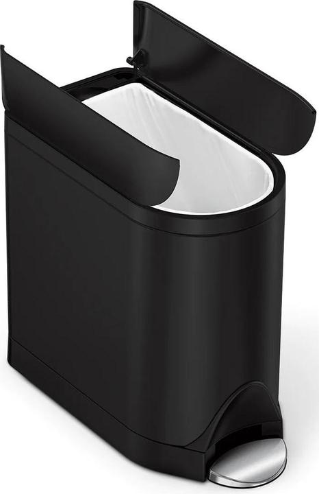 Immagine prodotto Simplehuman Cestino per pedali da 5 l, bianco (5 l)