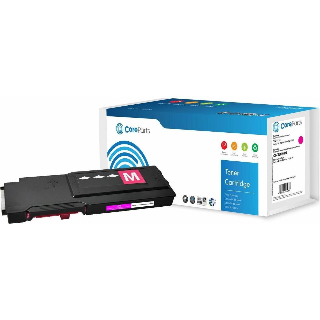 CoreParts, Toner, Toner Magenta 593-11121 (M)