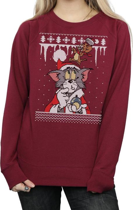Immagine prodotto Tom & Jerry Christmas Fair Isle Felpa Donna (XL)