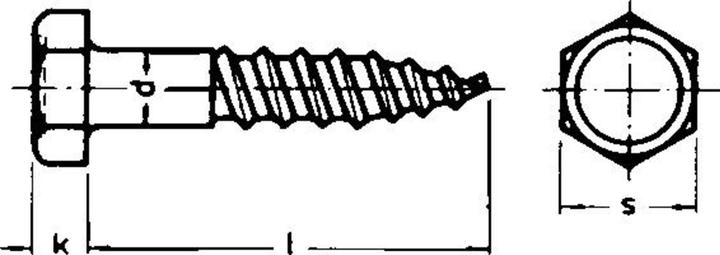 Produktbild E-Norm Pro Holzschraube (20 Schrauben pro Stück)