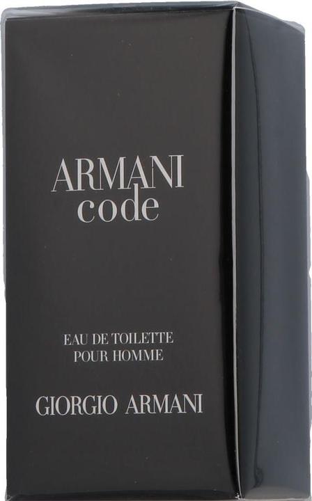 Actual product image Giorgio Armani Black Code (Eau de toilette, 30 ml)