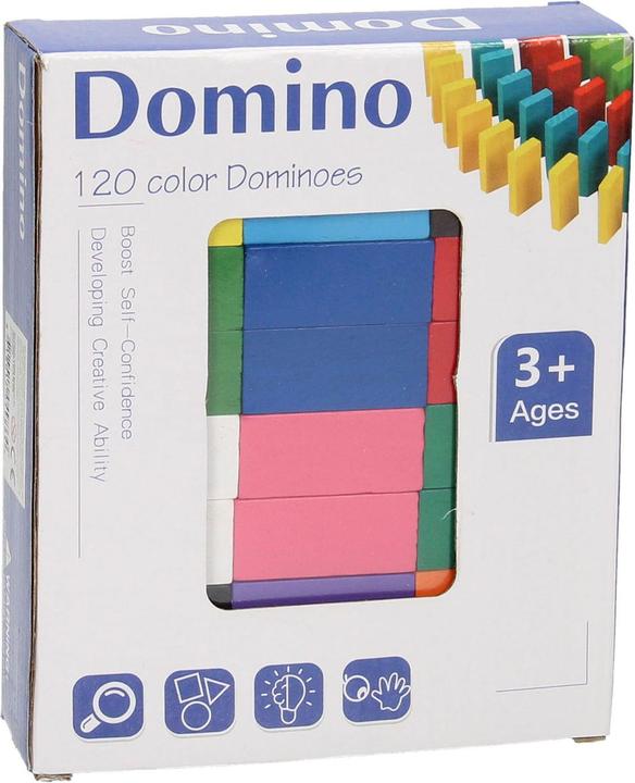 Produktbild Dominosteine ​​aus Holz, 120 Stück.