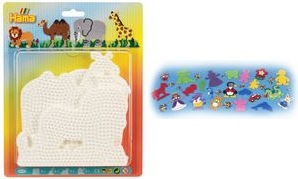 Image du produit Hama Perlen Épingle Pl. Lion/Camel/Elephant/Girafe