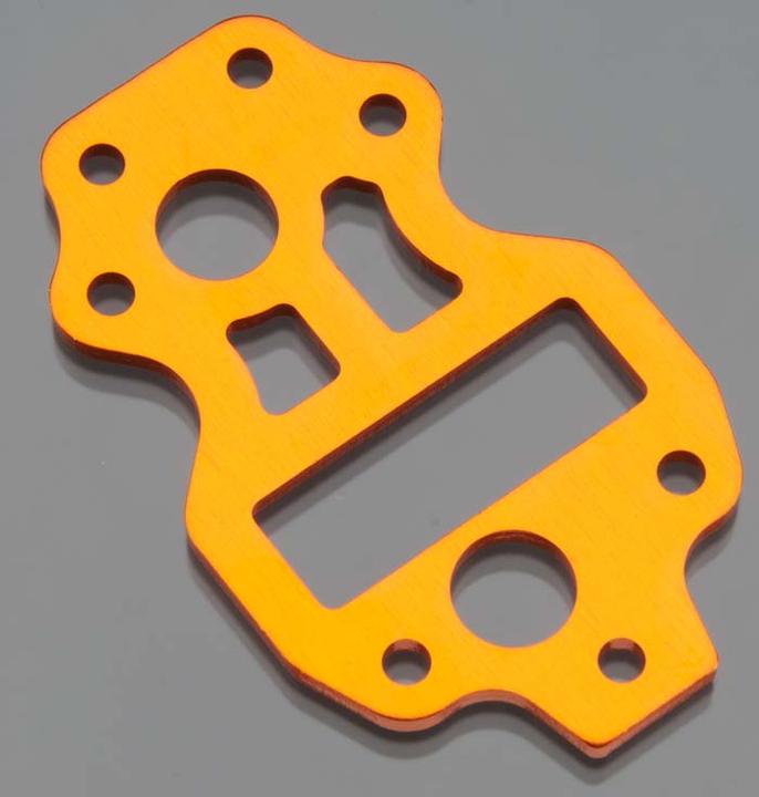 Actual product image HPI Wr8 Center Diff Plate (orange)
