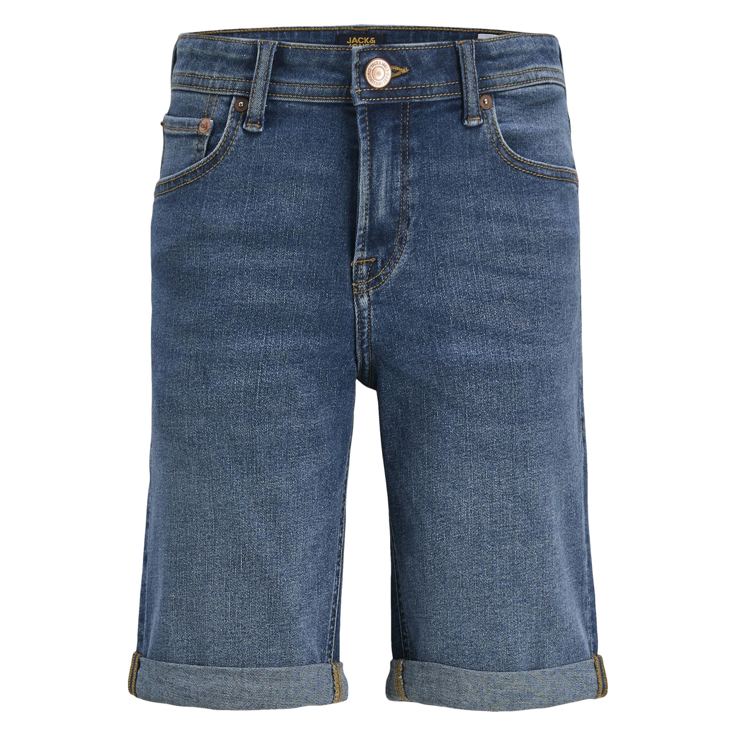 Jack & Jones, Jungen, Shorts, Junior Hose Rick Orignal Jeansshorts, Blau, (158)