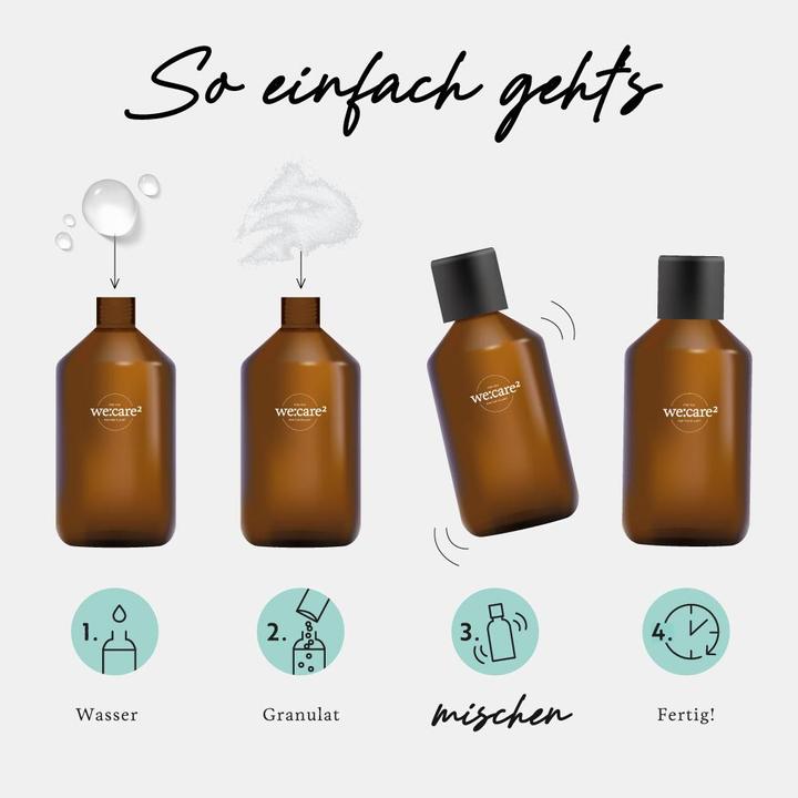Actual product image we:care2 Duschgel-Granulat, Aqua-Marine