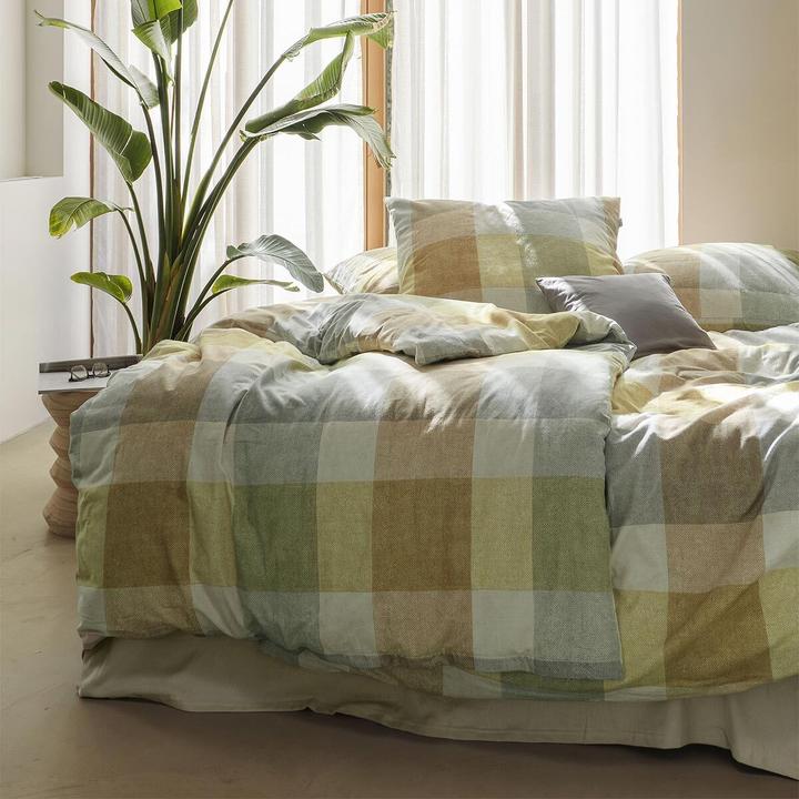 Produktbild Irisette Edel-Feinbiber Bettwäsche Koala gold 8622 (135x200 cm, 80x80 cm)