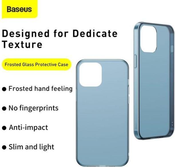 Actual product image Baseus Frosted Glass (Apple iPhone 12 Pro, Apple iPhone 12)