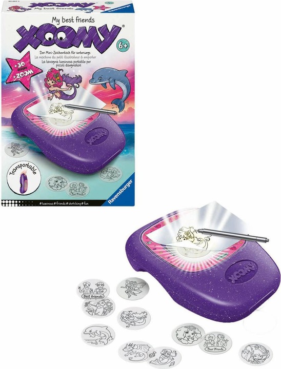 Produktbild Ravensburger Xoomy Midi Meine besten Freunde 23697 - Wunderschöne Motive zeichnen lernen, Kreatives