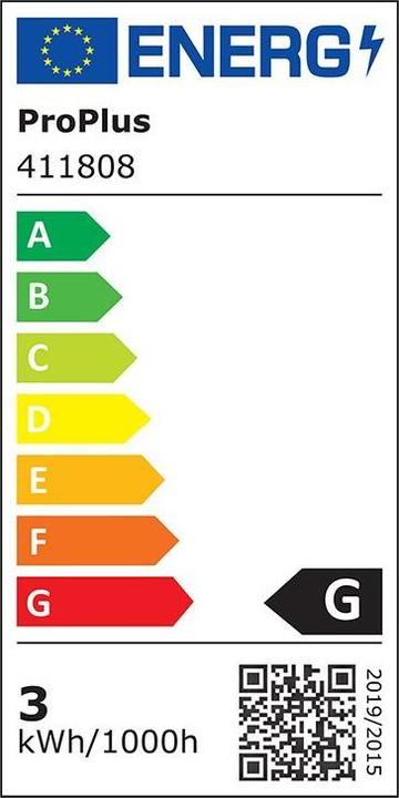 Energie-Label ProPlus Aufbauspot 12-Leds (240 lm)